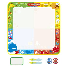 スイスイおえかき カラフルシート ペン2本＆スタンプセット おえかき・いろ・ことば・ぬりえ・すうじおもちゃ こども 子供 知育 勉強 1歳6ヶ月