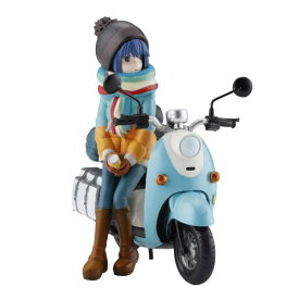 ARTPLA 『ゆるキャン△』 志摩リンとバイクセット 1／24スケール 【AP022】 (プラスチックモデルキット)おもちゃ プラモデル