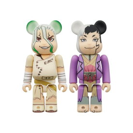 BE＠RBRICK 『Dr.STONE』 石神千空 ＆ あさぎりゲン 2PCS SET (フィギュア)