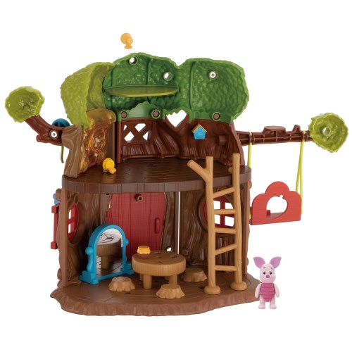 DH-06 ディズニーキャラクター DIYTOWN 100エーカーの森の大きな木のおうちおもちゃ こども 子供 女の子 人形遊び ハウス 5歳 くまのプーさん