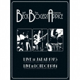 ベック・ボガート＆アピス／ライヴ・イン・ジャパン1973／ライヴ・イン・ロンドン1974 (初回限定) 【CD】