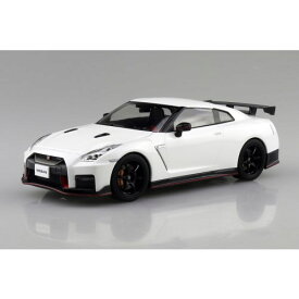 楽プラ スナップカー 1／24 R35 NISSAN GT-R NISMO 2017 ブリリアントホワイトパール 【05-BW】 (プラモデル)
