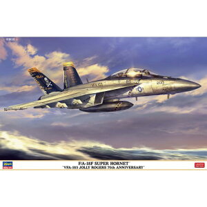 【10/27終了!! おもちゃ最大20倍Pアップ中】1/48 F/A-18F スーパー ホーネット ’VFA-103 ジョリー ロジャース 75周年記念’ 【07552】 (プラモデル)