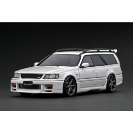 ignition model Nissan STAGEA 260RS (WGNC34) White (1／18 Scale) 【IG2886】 (ミニカー)ミニカー