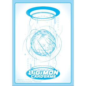 デジモンカードゲーム オフィシャルカードスリーブ2024 Ver.1.0 ホワイトブルーおもちゃ こども 子供 デジタルモンスター