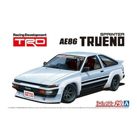 アオシマ TRD AE86トレノ N2仕様’85(トヨタ) 1／24 【ザ☆チューンドカー 29】 (プラモデル)