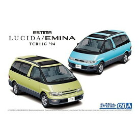アオシマ トヨタ TCR11G エスティマルシーダ／エミーナ’94 1／24 【ザ☆モデルカー 124】 (プラモデル)おもちゃ プラモデル