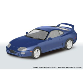 楽プラ スナップカー 1／24 JZA80 スープラ 1996 ブルーマイカメタリック 【08-BM】 (プラモデル)
