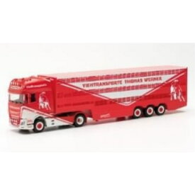 『ヘルパ カーズ＆トラック』 1／87 DAF XF SSC 家畜運搬トラック ’Thomas Werner’ 【HE315449】 (ミニカー)