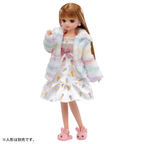 新品未使用正規品リカちゃん LW-06 ふわふわルームウェアおもちゃ こども 子供 女の子 人形遊び 洋服