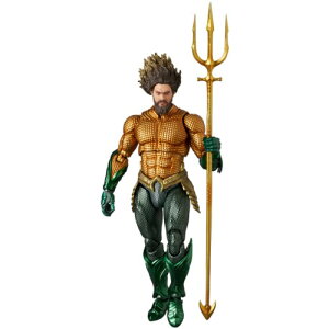 MAFEX �wAQUAMAN AND THE LOST KINGDOM�x AQUAMAN(GOLD �� GREEN SUIT) (�����t�B�M���A)