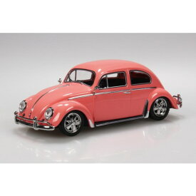 楽プラ スナップキット 1／32 フォルクスワーゲン ビートル カスタム(コーラルピンク) 【20CU-CP】 (プラモデル)