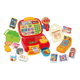 【12/15限定! 700円OFFクーポン(条件有)】おさつスイスイ！セルフでピピッ♪ アンパンマンレジスターDX 家電 ままごと お買い物 おつかい 初めて お金 お店 売る プレゼント 誕生日 おもちゃ こども 子供 女の子 ままごと ごっこ 1歳5ヶ月