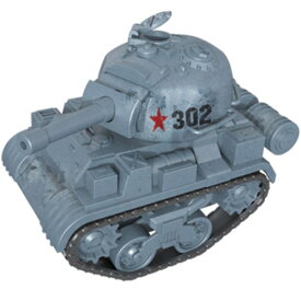 『デフォルメプラモデル ミリタリー』 T-34型タンク グレー【DPM-Tnk-2-1980】 (プラモデル)おもちゃ プラモデル