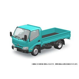 楽プラ スナップキット 1／32 日野 デュトロ 平ボデー(ターコイズ) 【23-TE】 (プラモデル)