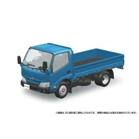 楽プラ スナップキット 1／32 日野 デュトロ 平ボデー(ブルー) 【23-BE】 (プラモデル)