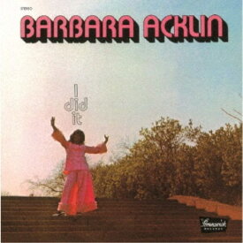 【次回使える2000円OFFクーポン配布中※条件あり】バーバラ・アクリン／アイ・ディド・イット 【CD】
