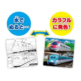 【〜7/15 エントリー&5000円以上購入でP最大5倍】スイスイおえかき 何回でもぬれる！水ぬりえはたらくのりものおもちゃ こども 子供 知育 勉強 1歳6ヶ月