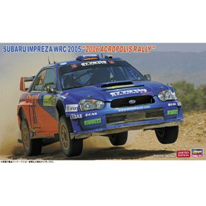 【11/1限定! 最大P6倍 & 最大2000円OFFクーポン!!】1/24 スバル インプレッサ WRC 2005 ’2006 アクロポリス ラリー’ 【20774】 (プラモデル)
