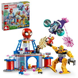 LEGO レゴ マーベル チーム スパイディ：ウェブスピナーひみつきち 10794おもちゃ こども 子供 レゴ ブロック 4歳 その他マーベルキャラ