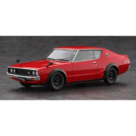 【6/4 20時〜ポイント5倍＆6/5・10は1000円OFFクーポン！】1／24 ニッサン スカイライン 2000GT-R (KPGC110) ’レッドカラー’ (ケンメリ) 【20818】 (プラモデル)