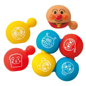 つなげてポン！やわらかボールパズルおもちゃ こども 子供 知育 勉強 1歳6ヶ月 アンパンマン