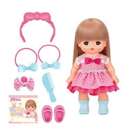 【3/10 23:59まで!! 対象おもちゃ500円OFFクーポン】おしゃれヘアメルちゃん 服 人形 お人形さんごっこ …