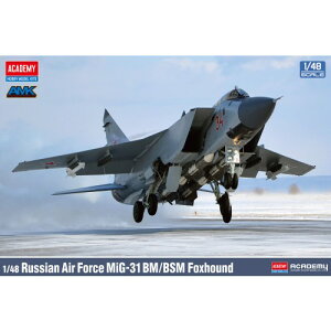 �A�J�f�~�[ 1�^48 MiG-31 BM�^BSM �t�H�b�N�X�n�E���h �y12364�z (�v�����f���L�b�g)