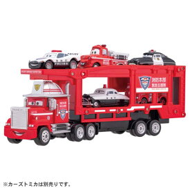 カーズ トミカ 現場へ急行！レスキューキャリアカー マックおもちゃ こども 子供 男の子 ミニカー 車 くるま 3歳