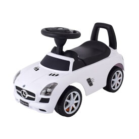 乗用メルセデスベンツ SLS AMG ホワイト【ラッピング対象外】おもちゃ こども 子供 知育 勉強 3歳
