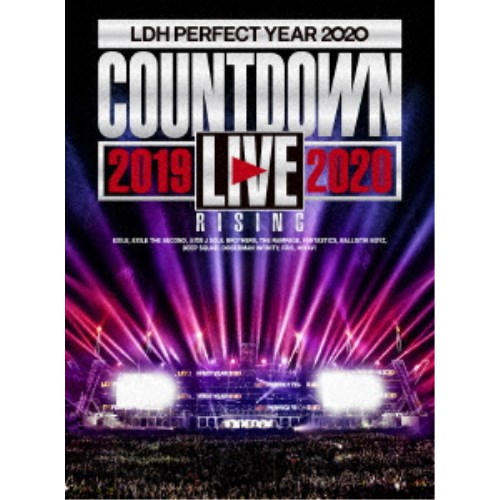 V.A. LDH PERFECT YEAR 2020 メーカー直売 COUNTDOWN 再再販 LIVE RISING DVD 2019→2020