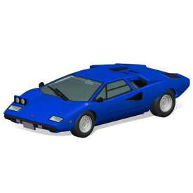 ザ☆スナップキット 1／32 ランボルギーニ カウンタック LP400(ブルー) 【20-E】 (プラモデル)