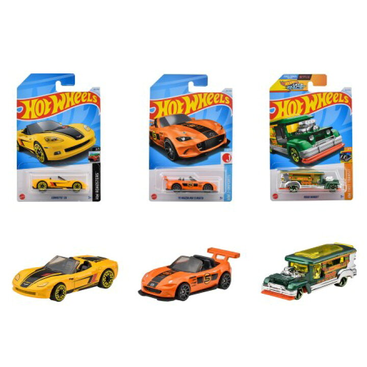 楽天市場】【2024年8月発売】ホットウィール ベーシックカー アソート 
