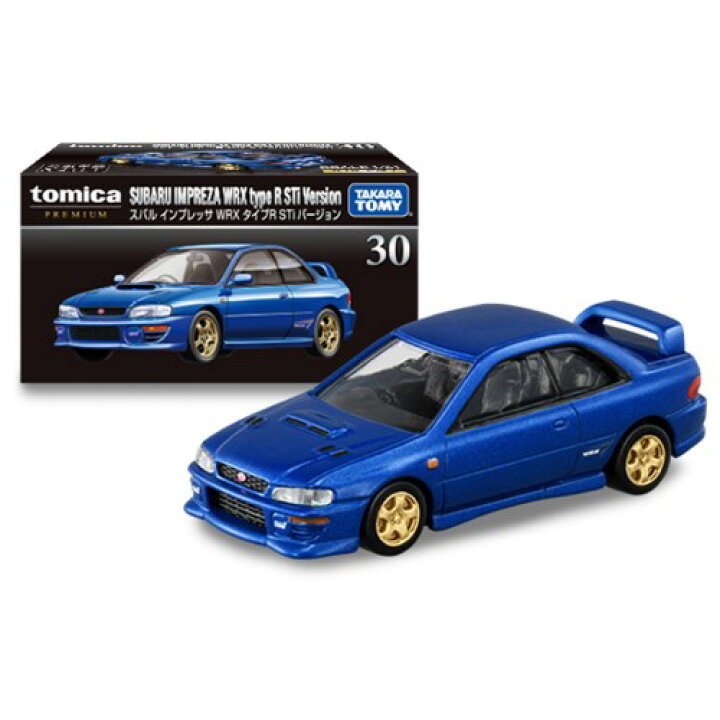 楽天市場 トミカプレミアム 30 スバル インプレッサ Wrx タイプr Stiバージョンおもちゃ こども 子供 男の子 ミニカー 車 くるま 6歳 ハピネット オンライン