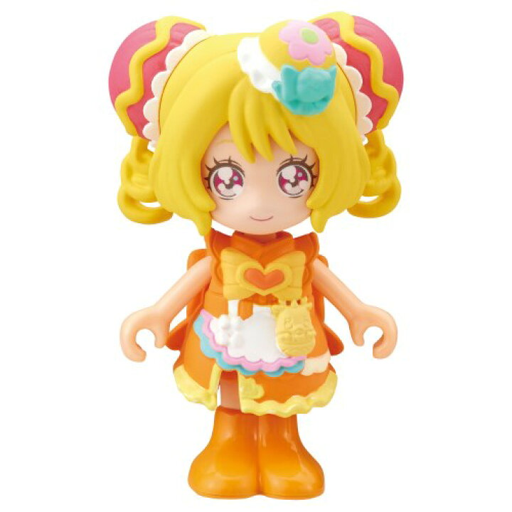 送料無料 デリシャスパーティプリキュア 変身プリチューム キュアヤムヤム イエロー オレンジ 黄色 橙色 熱販売