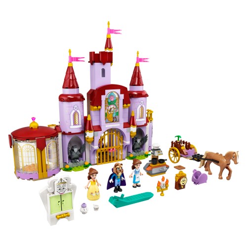 Lego レゴ ディズニープリンセス ベルと野獣のお城 a W新作送料無料 おもちゃ こども 6歳 美女と野獣 ベル 子供 ブロック