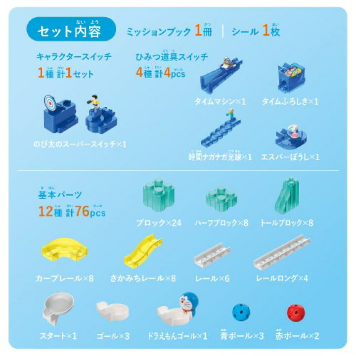 楽天市場 ころがスイッチドラえもん デラックスキット スーパー空気砲スイッチ おもちゃ こども 子供 知育 勉強 3歳 ハピネット オンライン