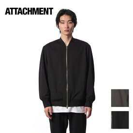 【お買い物マラソン限定！ポイント5倍&限定クーポン配布中】ATTACHMENT アタッチメント PE HIGH GAUGE JERSEY MA-1 PE ハイ ゲージ ジャージ MA-1 ブラック(930) カーキ(320)