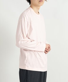 【スーパーセール限定！ポイント5倍&クーポン配布中】MARKAWARE マーカウェア COMFORT-FIT Tee L/S - ORGANIC GIZA 80/2 KNIT コンフォートフィット ティー L/S - オーガニック ギザ 80/2 ニット ブラック ホワイト ピンク