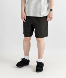 UNIVERSAL PRODUCTS. ユニバーサルプロダクツ PHATEE HEMP GARMENT DYED OVER SHORTS ファッティー ヘンプ オーバー ショーツ 春 夏 ショートパンツ ハーフパンツ ブラック アイボリー