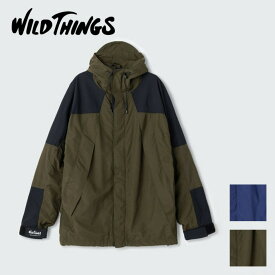 【お買い物マラソン限定！ポイント5倍&限定クーポン配布中】WILD THINGS ワイルドシングス MASSIF JACKET マシーフジャケット メンズ ブルゾン アウター カジュアル オリーブ パープル