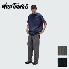 WILD THINGS ワイルドシングス LAX PANTS ラックス パンツ ブラック グレー