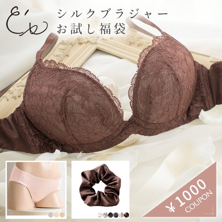 楽天市場】【10％OFFクーポン配布中】豪華版 シルク ブラジャー お試し 