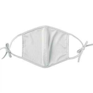 【10%OFFクーポン配布中】シルク100% 敏感肌用マスク 紐までシルク 正絹110gスムース 日本製 ホワイト 白 グレー ピンク ベージュ