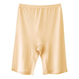 【最大2000円OFFクーポン配布中】シルク100％ キュロット ペチコート 保湿インナー【かるふわシルク艶タイプ】レディース 正絹天竺85g ブルーグレー ベージュ