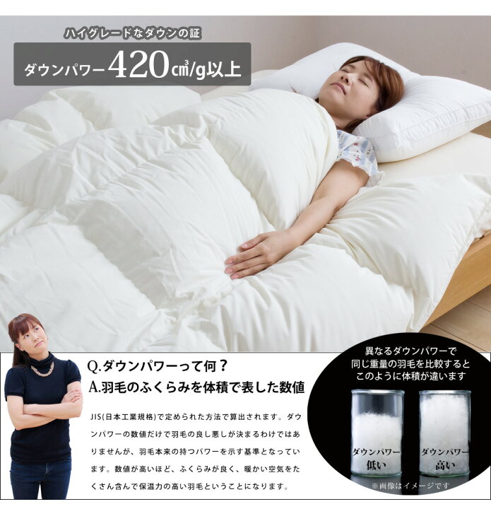 楽天市場】【4/1限定クーポンで11%OFF&エントリーでP10倍】西川 羽毛合 