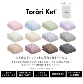 【2枚組】洗える肌掛け布団とろ〜りケットシングル