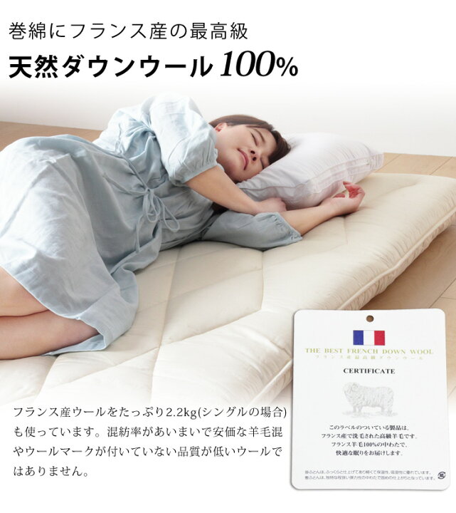 楽天市場】【4/1限定クーポンで11%OFF&エントリーでP10倍】敷布団 