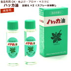 ハッカ油 スプレー用 詰め替え(本体無し) 12ml×2本 北海道 北見 ハッカ油スプレー 国産 虫よけ アウトドア アロマ ミントメール便 送料無料 マスクスプレーに