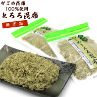 とろろ昆布 無添加 【とろろ】 がごめ昆布100％ 納谷商店 とろろこんぶ 2袋セット(30g×2) (E) がごめ昆…